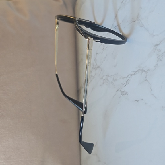 ✨️ Prada Catwalk Women's Eyeglasses Frames Sunglasses Black Cateye - Authentic - Picture 3 of 11